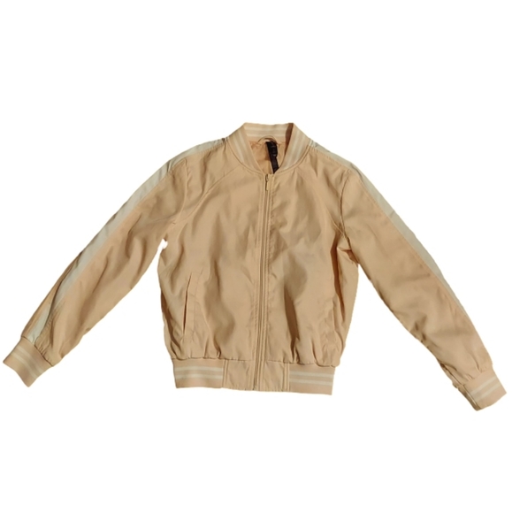 Betsey Johnson Performance Side Stripe Bomber Jacket - Picture 14 of 15